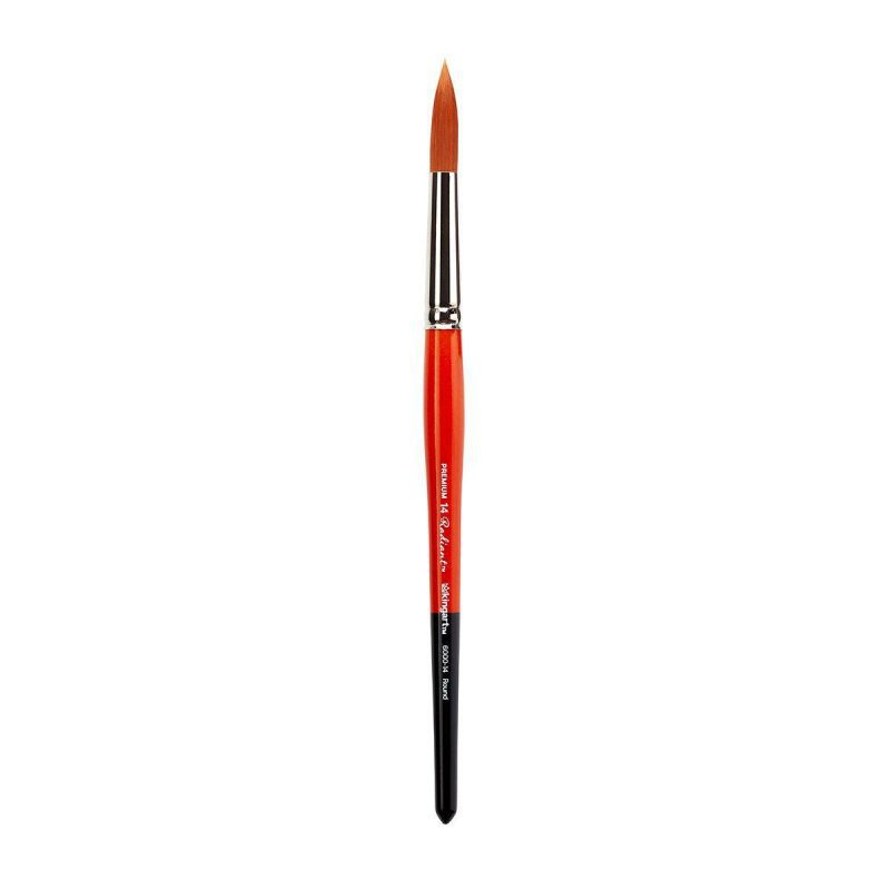 KINGART® Radiant™ Taklon Brushes, Series 6000 Round - KINGART