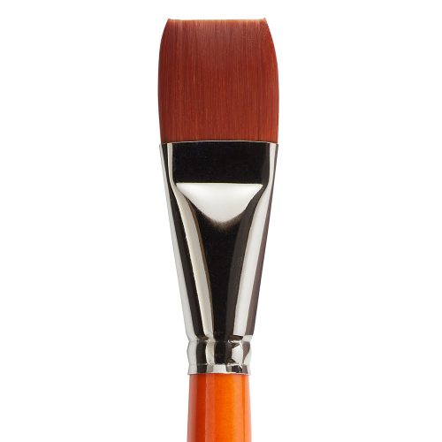 KINGART® Radiant™ 6550 Wash Series Premium Golden Synthetic Brushes for Acrylic, Oil and Watercolor - KINGART