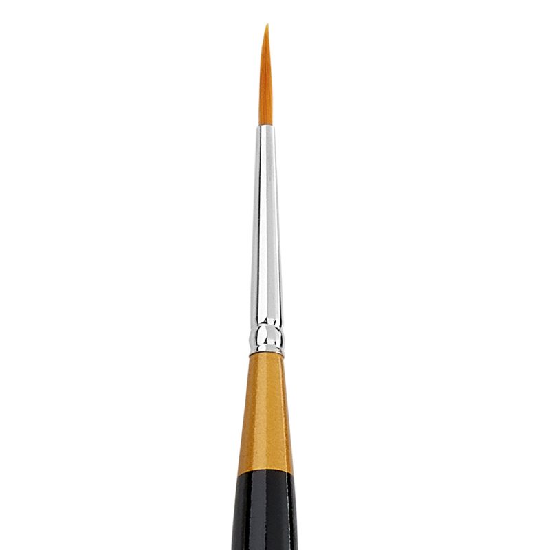 KINGART® Original Gold® 9020M Ultra Round™ Mini Handle Micro Detail Series, Premium Golden Taklon Multimedia Artist Brushes -  - KINGART