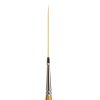 KINGART® Original Gold® 9055M Extra Long Liner Micro Detailer Series, Premium Golden Taklon Multimedia Artist Brushes - KINGART