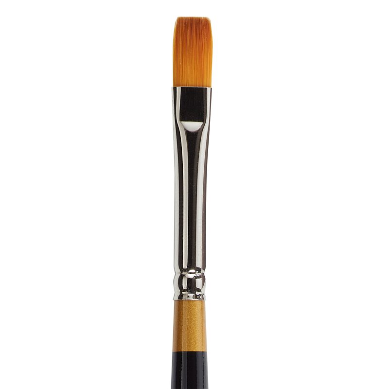 KINGART® Original Gold® 9300 Shader Series, Premium Golden Taklon Multimedia Artist Brushes - KINGART