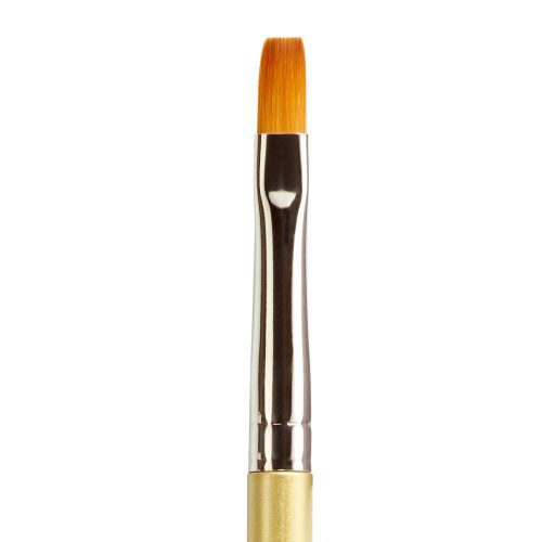 KINGART® Original Gold® 9300A Shader Series, Aqua Acrylic Handle, Premium Golden Taklon Multimedia Artist Brushes -  - KINGART