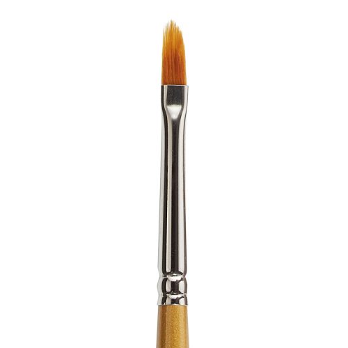 KINGART® Original Gold® 9520 Filbert Rake™ Series Premium Golden Taklon Multimedia Artist Brushes - KINGART