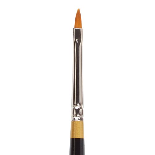 KINGART® Original Gold® 9515 Pointed Filbert Series, Premium Golden Taklon Multimedia Artist Brushes - KINGART