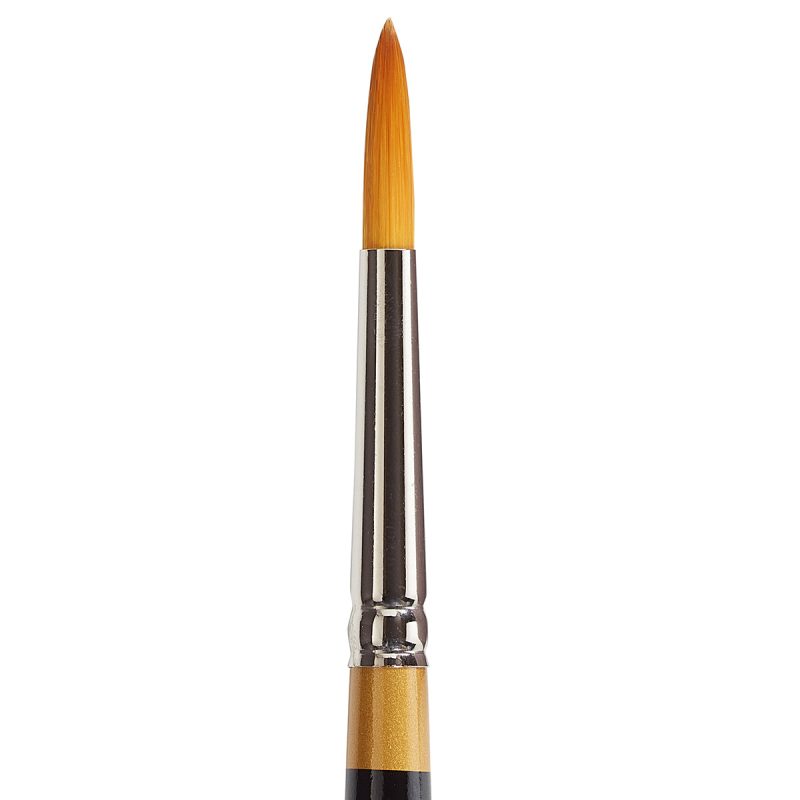 KINGART® Original Gold® 9040 Round Stroke™ Series Premium Golden Taklon Multimedia Artist Brushes - KINGART