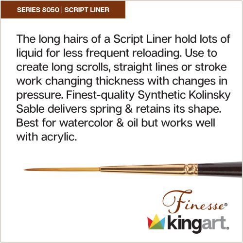 FinesseBrush411 8050 ScriptLiner