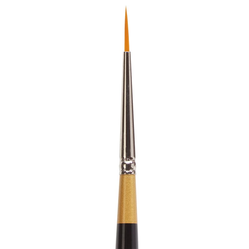 KINGART® Original Gold® 9350 Liner Series, Premium Golden Taklon Multimedia Artist Brushes - Premium - KINGART®