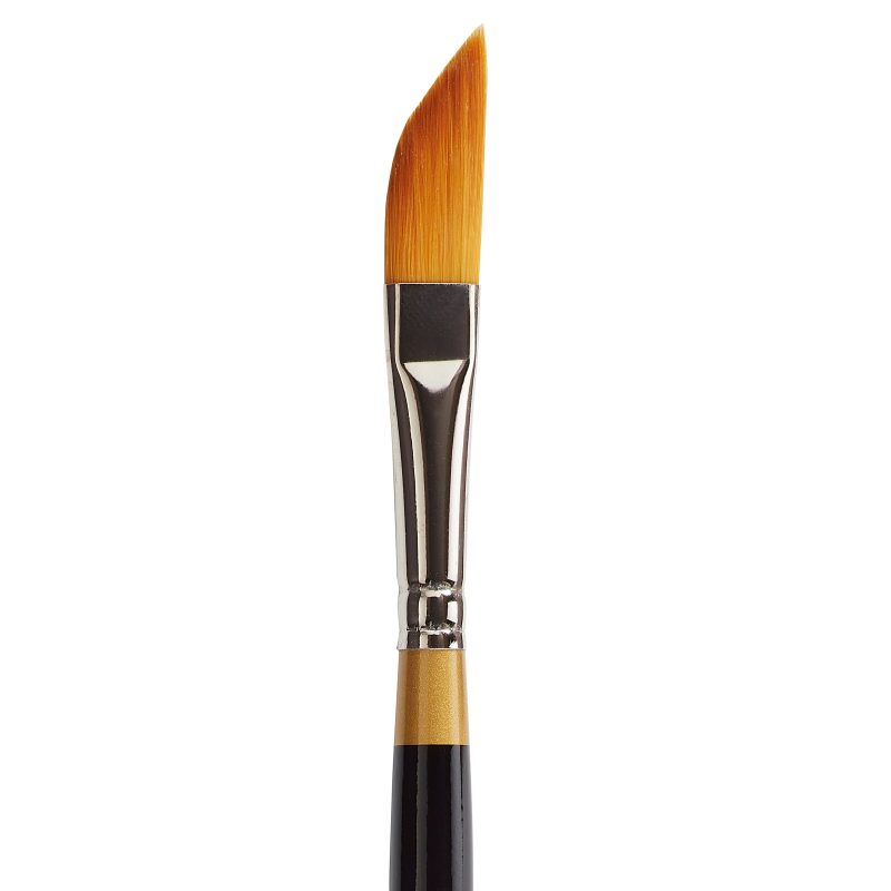 KINGART® Original Gold® 9800 Dagger Series, Premium Golden Taklon Multimedia Artist Brushes - KINGART