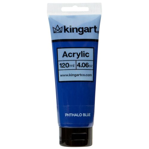 KINGART® PRO Artist Acrylic Paint, Individual Colors, 120ml (4.06oz) Per Tube, More Colors Available - KINGART