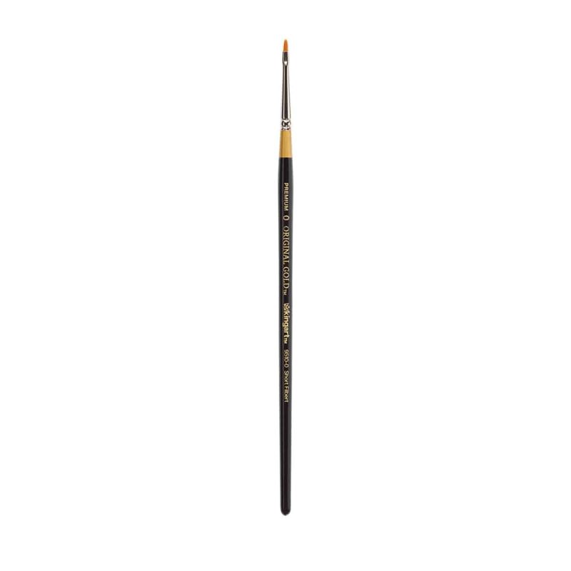 kingart premium 0 kingart original gold 9515 series golden taklon pointed filbert 9515 0 29977881346209