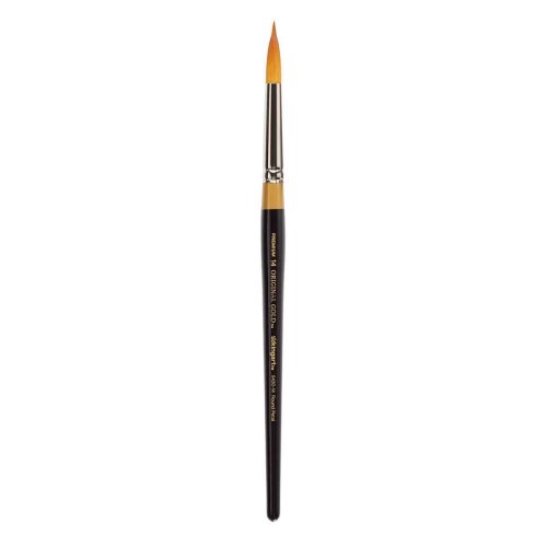 KINGART® Original Gold® 9430 Series, Golden Taklon Round Floral Petal Artist Brush - KINGART