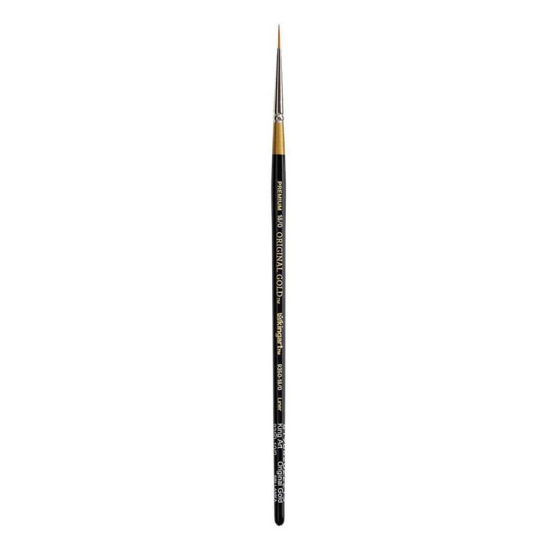 kingart premium 18 0 kingart original gold 9350 series golden taklon liner 9350 18 0 29779799277729