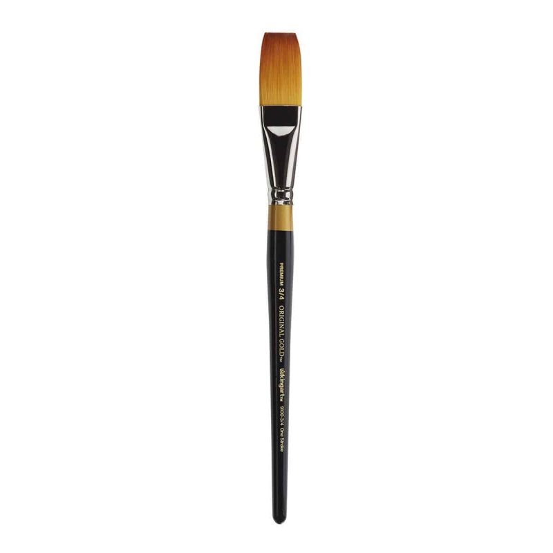 kingart premium kingart original gold 9100 series golden taklon one stroke 29489833476257