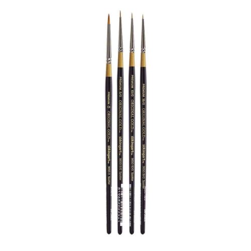 kingart premium kingart original gold 9650 series golden taklon spotter set of 4 29490442371233