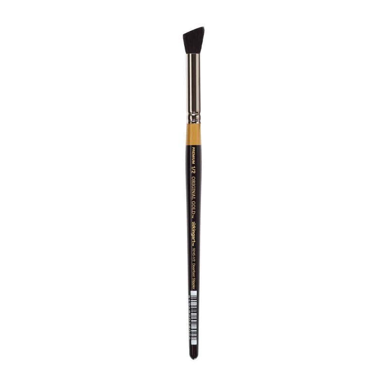 kingart premium kingart original gold specialty 9245 series russian fitch natural blend deerfoot stippler artist brush 29980401893537