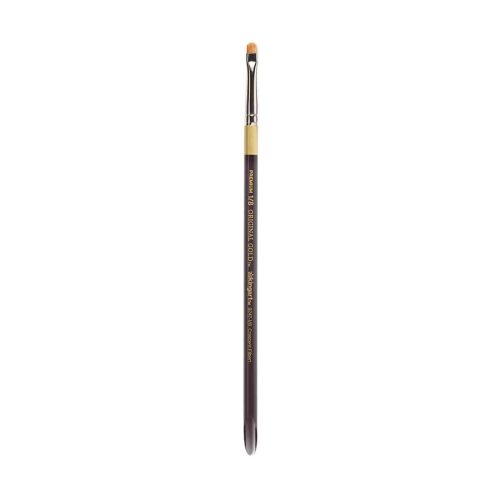 kingart premium kingart original gold specialty 9247 series crescent filbert blender artist brush golden taklon white bristle blend acrylic handle 29978158235809