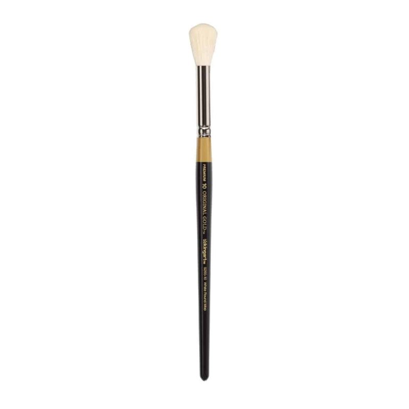 kingart premium kingart original gold specialty 9265 series round mop artist brush super soft natural 29913226608801