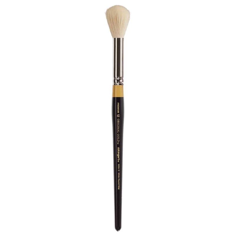 kingart premium kingart original gold specialty 9265 series round mop artist brush super soft natural 30080573767841