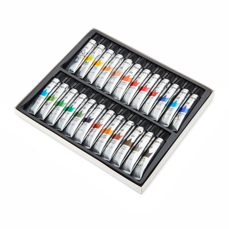 kingart pro kingart pro artist oil paint 12ml 4oz set of 24 unique colors 29561280561313