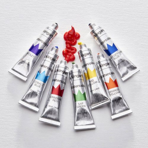 kingart pro kingart pro artist watercolor paint 12ml 4oz set of 24 unique colors 29560872566945