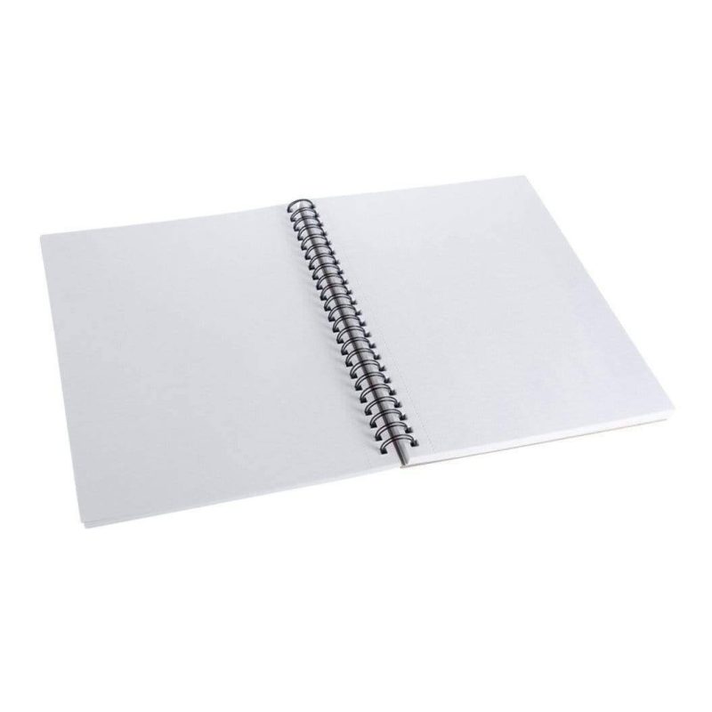 kingart studio kingart mixed media sketchbooks 11 x 14 inches 60 sheet drawing pad 98lb 160gsm acid free paper micro perforated spiral bound wet and dry media 29489573265569