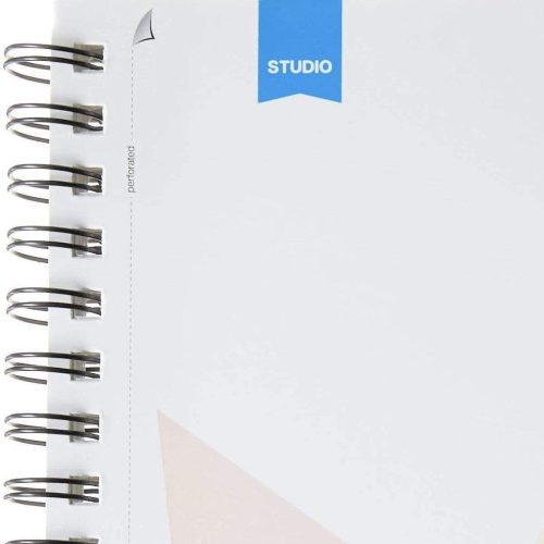 kingart studio kingart mixed media sketchbooks 11 x 14 inches 60 sheet drawing pad 98lb 160gsm acid free paper micro perforated spiral bound wet and dry media 29489581392033