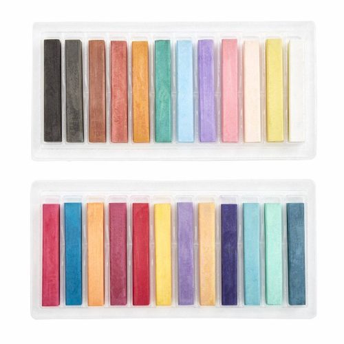 kingart studio kingart studio colored square chalk pastels set of 48 unique colors 29561400328353