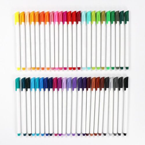 kingart studio kingart studio fine line color ink pens set of 48 unique colors tip size 0 4 mm 29493767372961