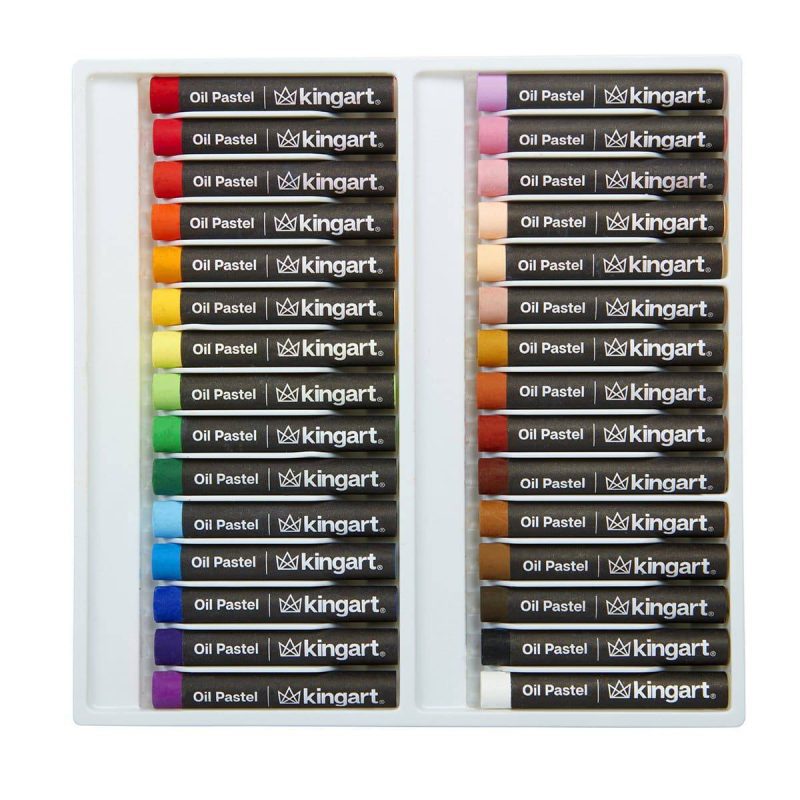 kingart studio kingart studio oil pastels set of 60 vivid colors 29556527792289