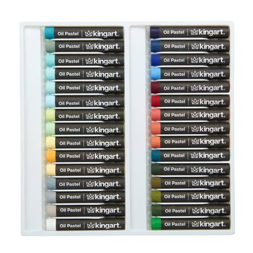 kingart studio kingart studio oil pastels set of 60 vivid colors 29558078374049