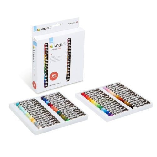 kingart studio kingart studio oil pastels set of 60 vivid colors 29561193201825