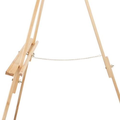 kingart studio kingart studio wooden tripod floor standing easel 65 natural finish 18556817277089