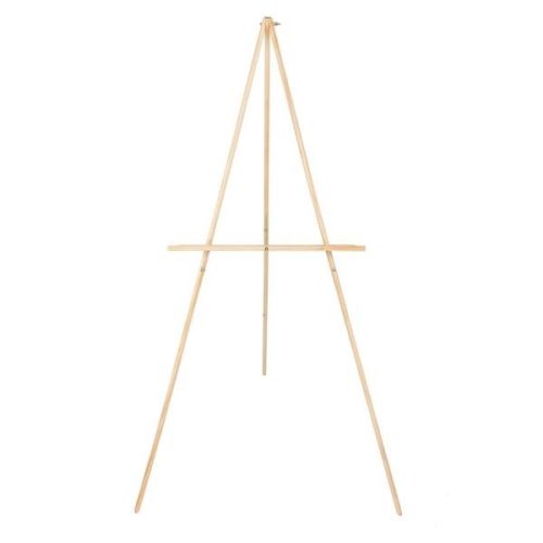 kingart studio kingart studio wooden tripod floor standing easel 65 natural finish 18556823371937