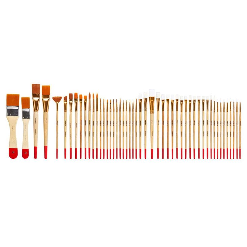 kingart value kingart value pack brushes set of 50 29471586877601