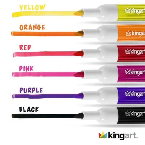 kingart value kingart value pack dry erase markers set of 36 12 colors 3 each 29454750613665