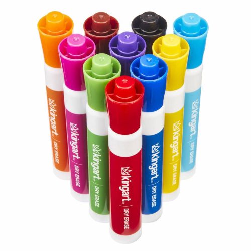 kingart value kingart value pack dry erase markers set of 36 12 colors 3 each 29560269340833